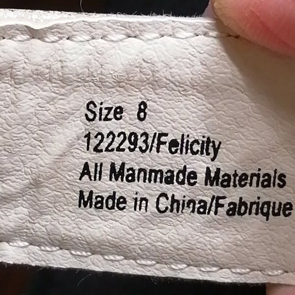 Maurices Womens Felicity Sandals Gold Hook Loop Ankle Strap Cork Heel 8 - Picture 9 of 9